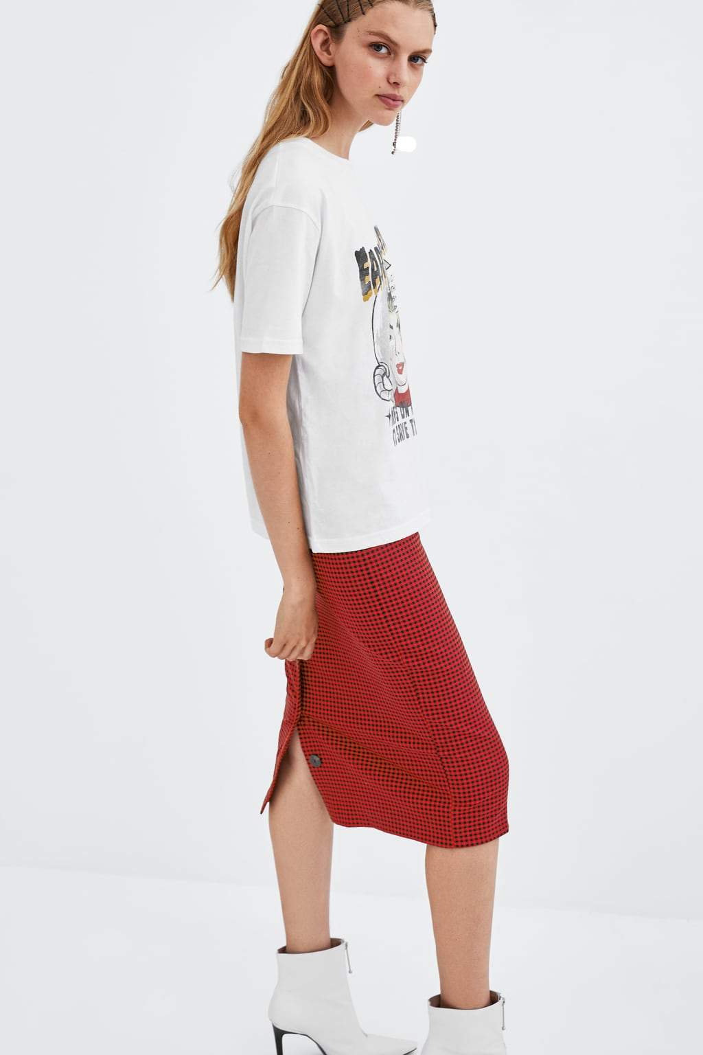 COMIC PRINT T-SHIRT