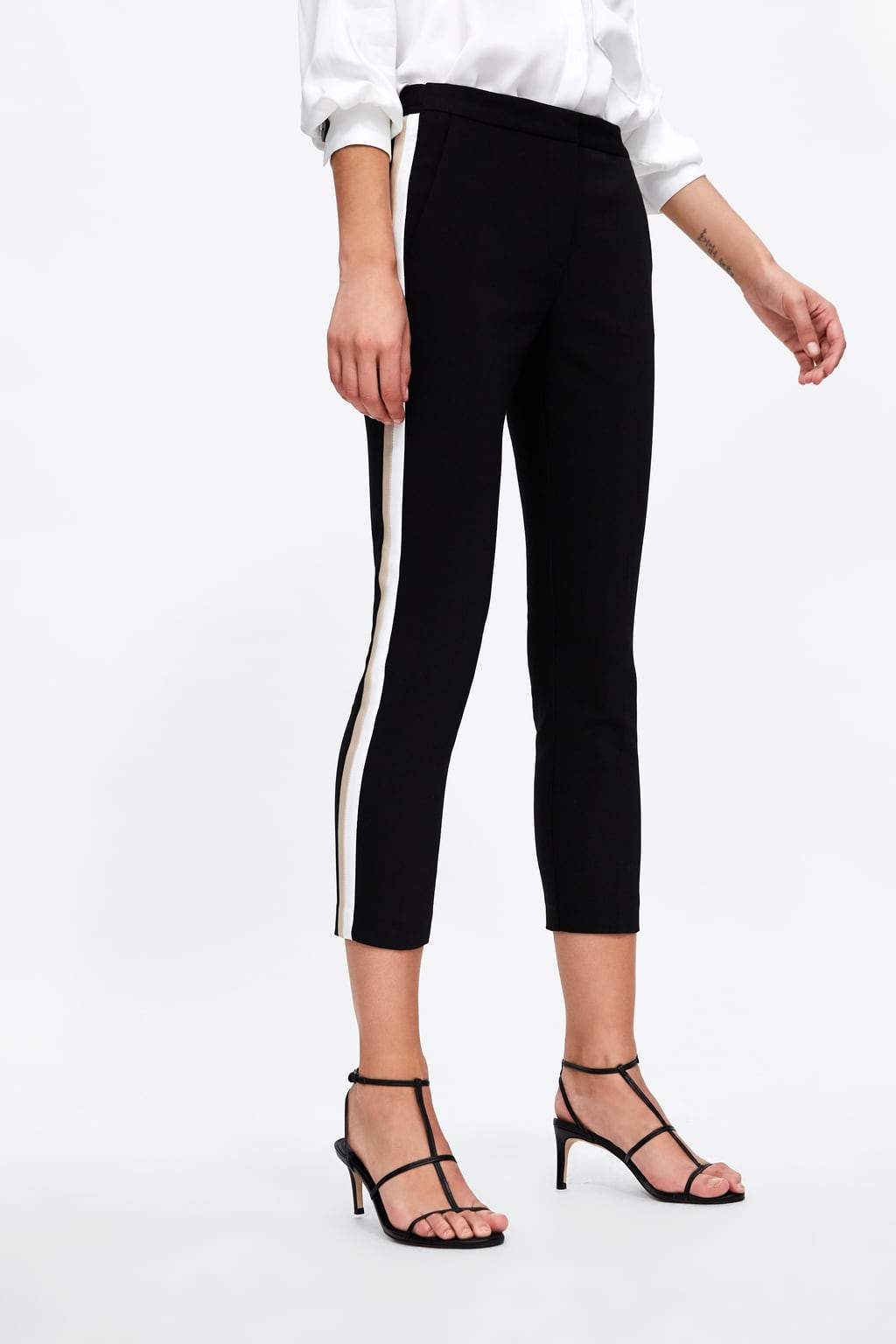 JOGER WAIST TROUSERS WITH SIDE STRIPES