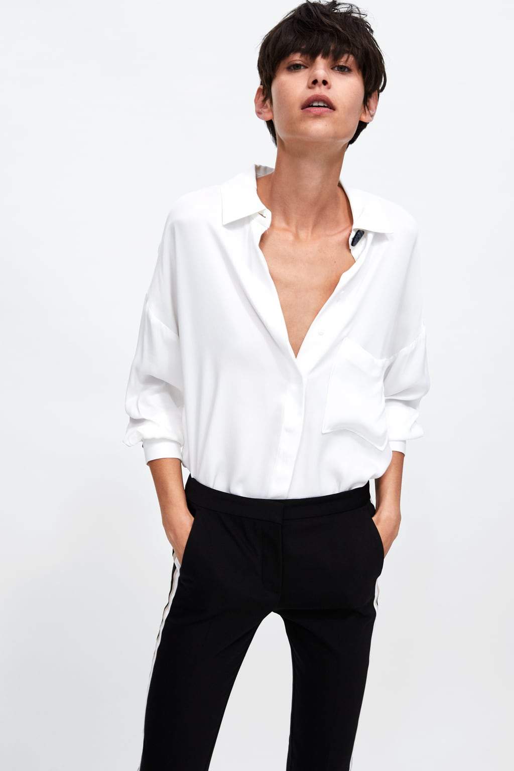 JOGER WAIST TROUSERS WITH SIDE STRIPES