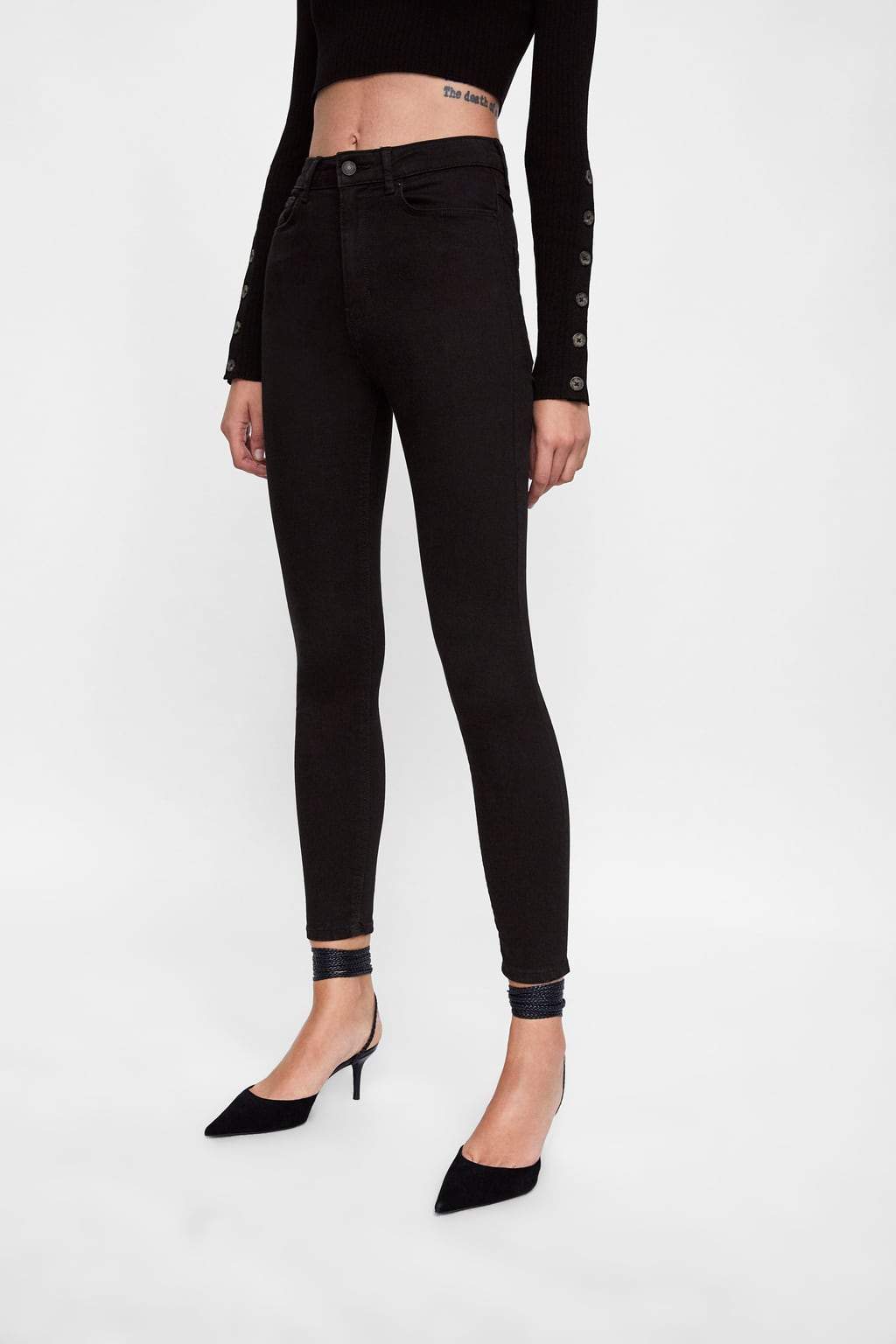JEANS ZW PREMIUM HIGH WAIST REVOLVE BLACK
