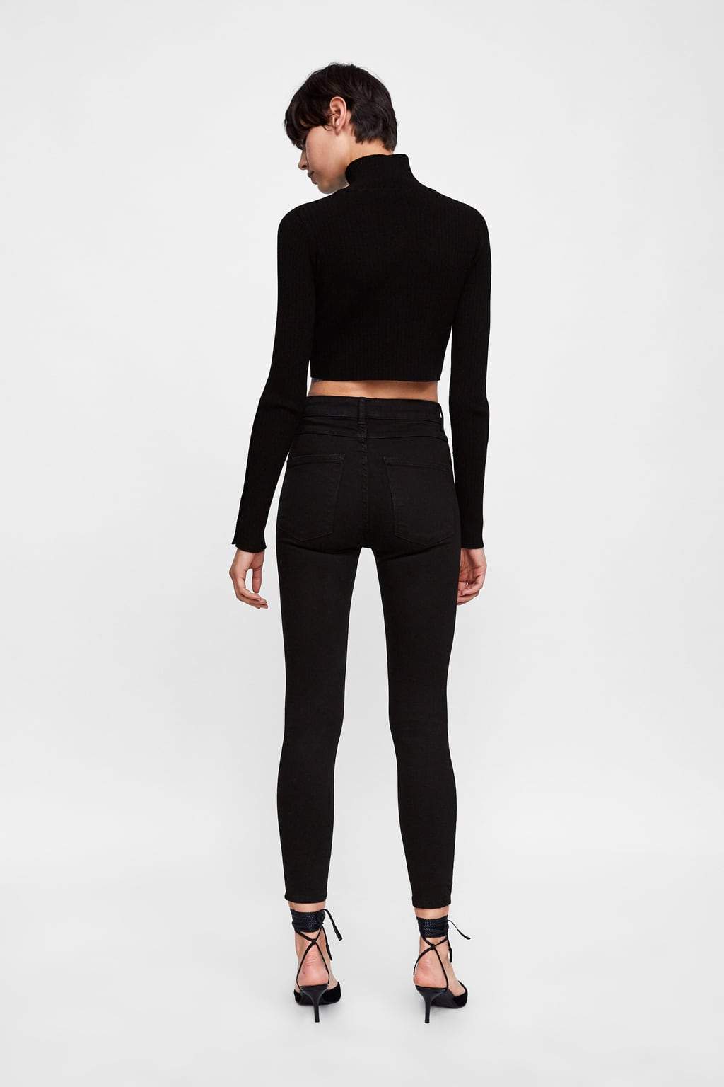 JEANS ZW PREMIUM HIGH WAIST REVOLVE BLACK