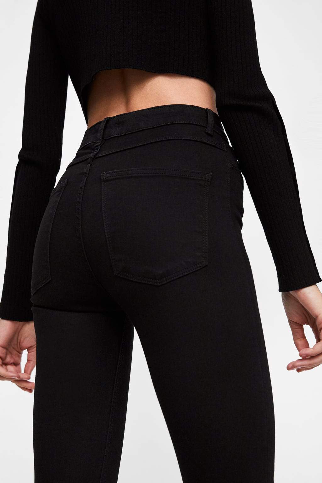 JEANS ZW PREMIUM HIGH WAIST REVOLVE BLACK