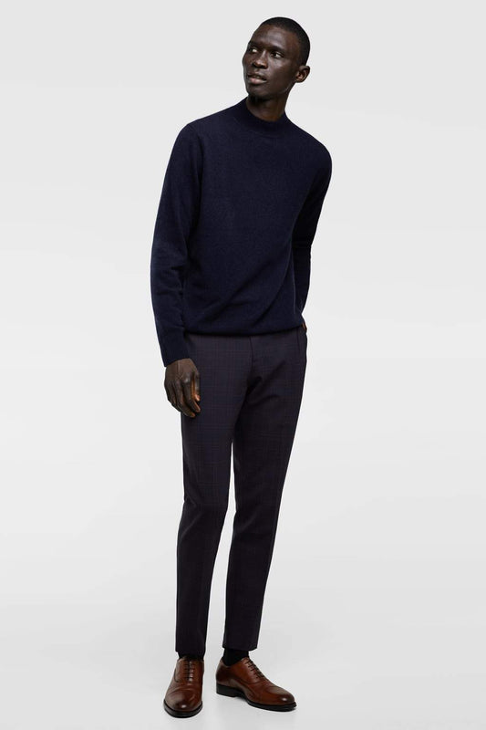 HIGH NECK CASHMERE SWEATER